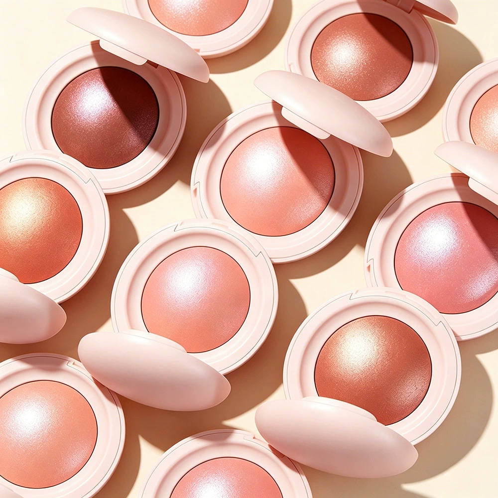Baked Blush Powder with Luminous Glow Finish, Logo-Free, In Stock