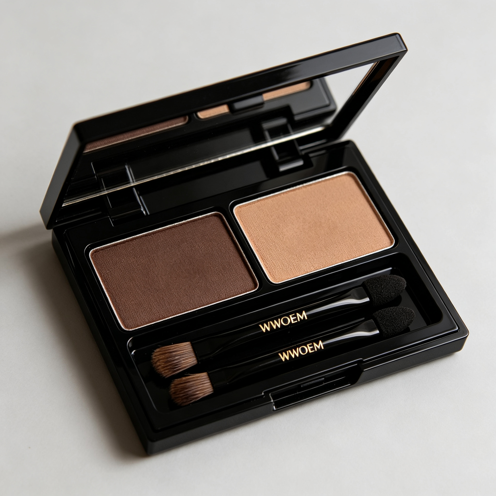 Water Soluble Two-color Eyebrow Powder