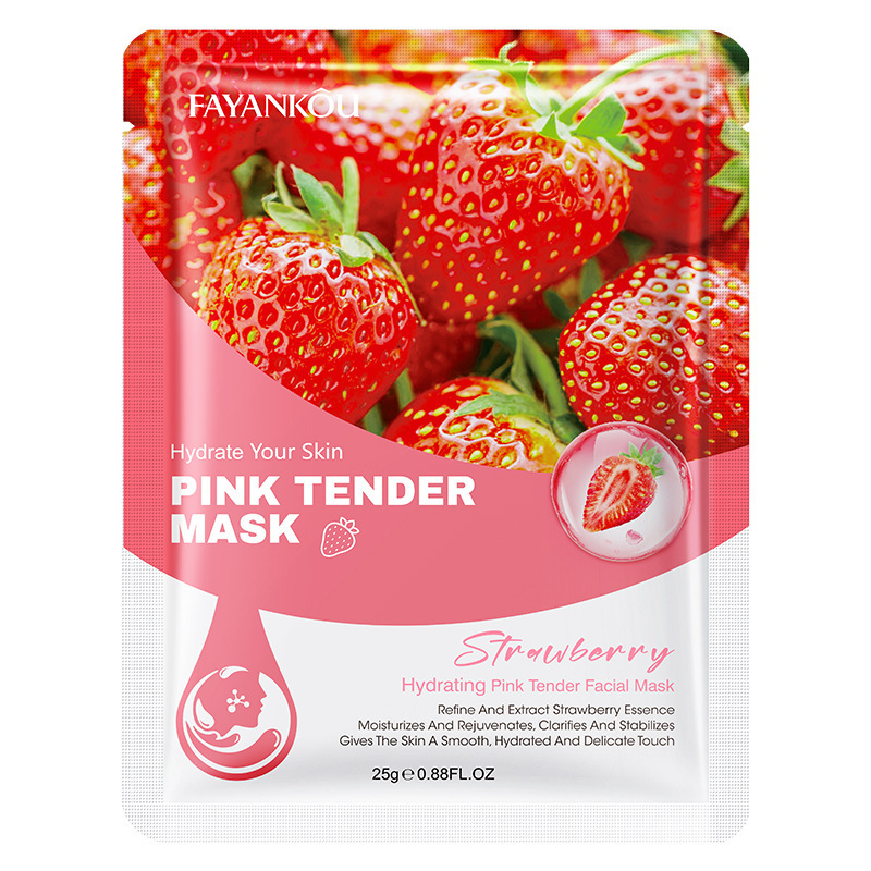 FAYANKOU Strawberry Hydrating and Tendering Facial Mask