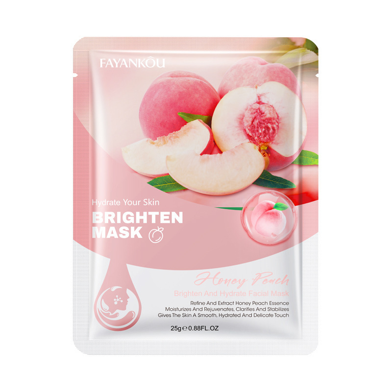 FAYANKOU Peach Brightening and Moisturizing Facial Mask