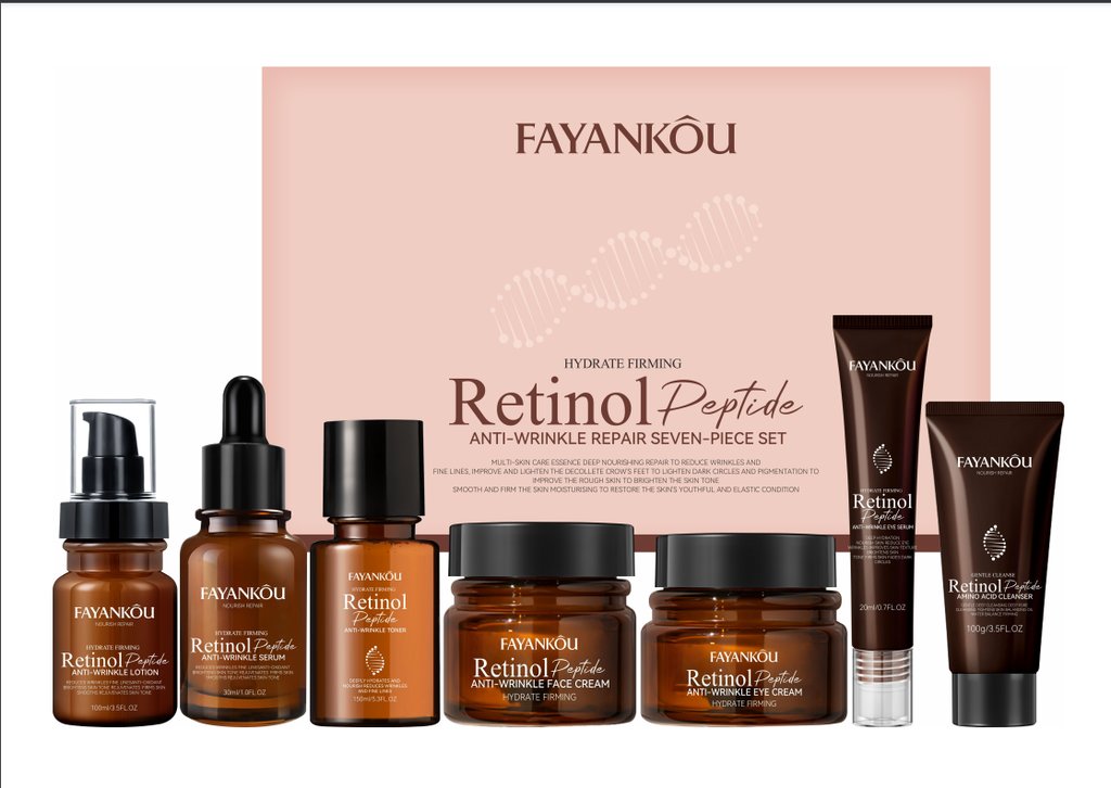 FAYANKOU Retinol Peptide Anti-Wrinkle Seven-piece Set