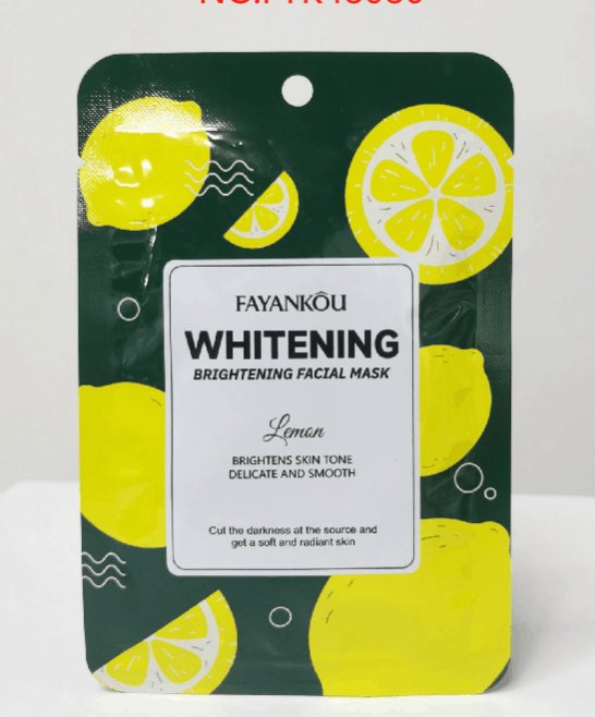 FAYANKOU Whitening and Brightening Lemon Fruit Facial Mask
